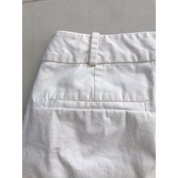 Talbots Cuffed Shorts Cotton Stretch High Waist - Picture 7 of 8
